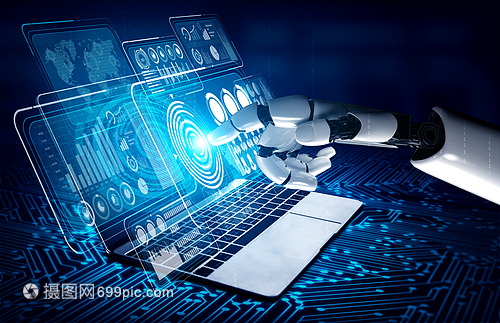 3D人工智能机器人 数据挖掘与机器学习技术驱动未来服务新纪元